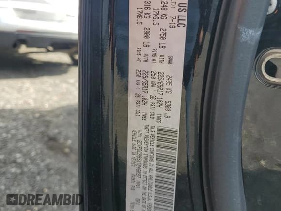 ✅ 2019 Dodge Journey SE • VIN: 3C4PDCBB5KT846097 • Lot: 81842295. Wystawiony na Copart z przebiegiem 121 716 mil. Bezpłatny archiwum sprzedaży aukcyjnych z USA i szczegółowy raport historii pojazdu na DreamBid. Zdjęcie 13.