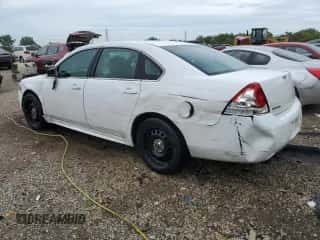 2016 Chevrolet Impala Police Police with VIN 2G1WD5E34G1101208, listed as a Copart auction lot 57504775 with 96,372 mi miles and Salvage title. Bid and sale history available at DreamBid. Image 2.
