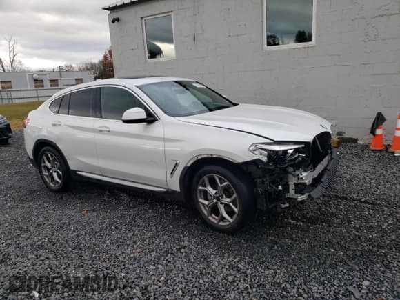 ✅ 2021 BMW X4 xDrive30i • VIN: 5UX2V1C05M9F95703 • Lot: 91612905. Listed on Copart with 55,581 mi. Free auction sales archive from the USA and detailed vehicle history report at DreamBid. Image 4.