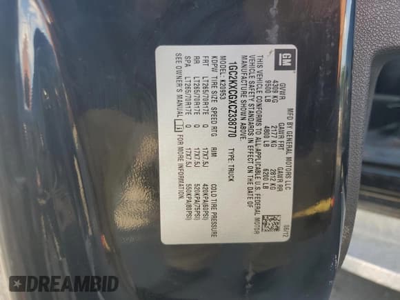 ✅ 2012 Chevrolet Silverado 2500HD LT • VIN: 1GC2KXCGXCZ338770 • Lot: 80669255. Wystawiony na Copart z przebiegiem 116 853 mil. Bezpłatny archiwum sprzedaży aukcyjnych z USA i szczegółowy raport historii pojazdu na DreamBid. Zdjęcie 12.