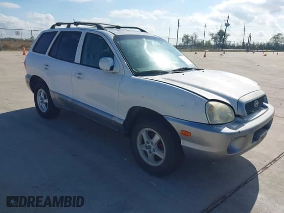 ✅ 2004 Hyundai Santa Fe GLS • VIN: KM8SC13D64U837768 • Lot: 43769846. Listed on IAAI with 147,075 mi. Free auction sales archive from the USA and detailed vehicle history report at DreamBid. Image 1.