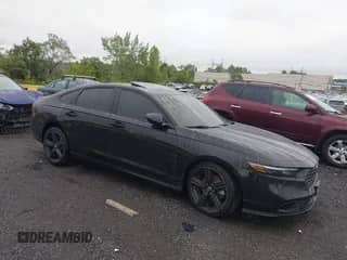 2024 Honda Accord Sport-L с VIN 1HGCY2F78RA077942, выставлен на аукционе IAAI как лот 42994008 с пробегом 18 889 миль миль и . История ставок и продаж доступна на DreamBid. Изображение 1.