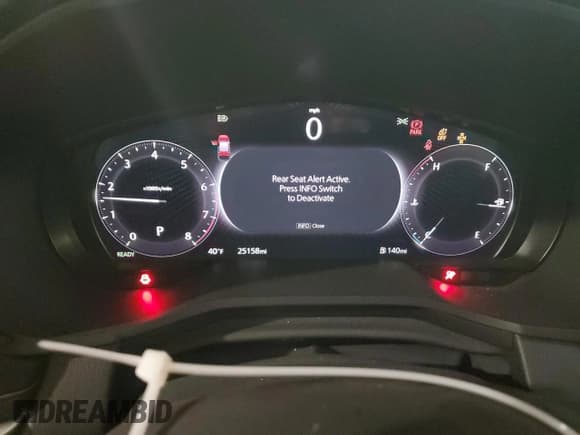 ✅ 2024 Mazda CX-90 S • VIN: JM3KK1HCXR1141115 • Lot: 45179815. Listed on Copart with 25,158 mi. Free auction sales archive from the USA and detailed vehicle history report at DreamBid. Image 9.