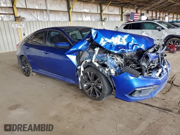 ✅ 2021 Honda Civic Sport • VIN: 2HGFC2F82MH546991 • Lot: 94089505. Listed on Copart with 67,850 mi. Free auction sales archive from the USA and detailed vehicle history report at DreamBid. Image 4.