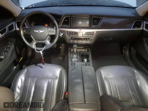 2015 Hyundai Genesis 3.8L z VIN KMHGN4JE6FU017769, wystawiony jako Copart lot #82062494 z przebiegiem 119 115 mil mil oraz Szkoda całkowita • Salvage title. Historia ofert i sprzedaży dostępna na DreamBid. Obrazek 8.