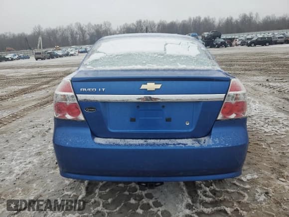 ✅ 2010 Chevrolet Aveo 1LT • VIN: KL1TD5DE0AB094155 • Lot: 44190935. Wystawiony na Copart z przebiegiem Nie podano. Bezpłatny archiwum sprzedaży aukcyjnych z USA i szczegółowy raport historii pojazdu na DreamBid. Zdjęcie 6.
