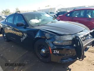 ✅ 2016 Dodge Charger Police • VIN: 2C3CDXKT4GH357662 • Лот: 43435071. Опубликован ранее на IAAI с пробегом 77 615 миль. Бесплатный доступ к архиву аукционных продаж из США и подробный отчёт об истории автомобиля на DreamBid. Изображение 1.
