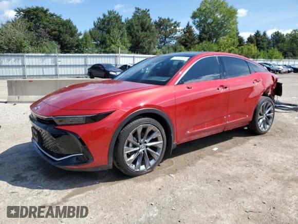 ✅ 2024 Toyota Crown XLE • VIN: JTDAAAAF2R3022667 • Lot: 71232325. Listed on Copart with 19,108 mi. Free auction sales archive from the USA and detailed vehicle history report at DreamBid. Image 1.