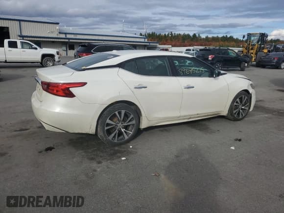 ✅ 2016 Nissan Maxima S • VIN: 1N4AA6AP9GC395763 • Lot: 89685275. Listed on Copart with 162,712 mi. Free auction sales archive from the USA and detailed vehicle history report at DreamBid. Image 3.