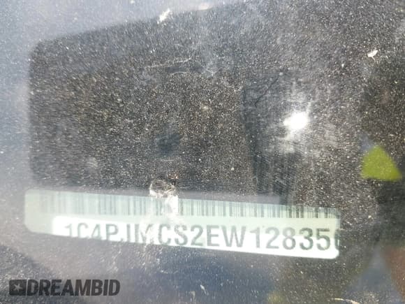 ✅ 2014 Jeep Cherokee Altitude • VIN: 1C4PJMCS2EW128356 • Lot: 42513328. Listed on IAAI with 89,884 mi. Free auction sales archive from the USA and detailed vehicle history report at DreamBid. Image 9.