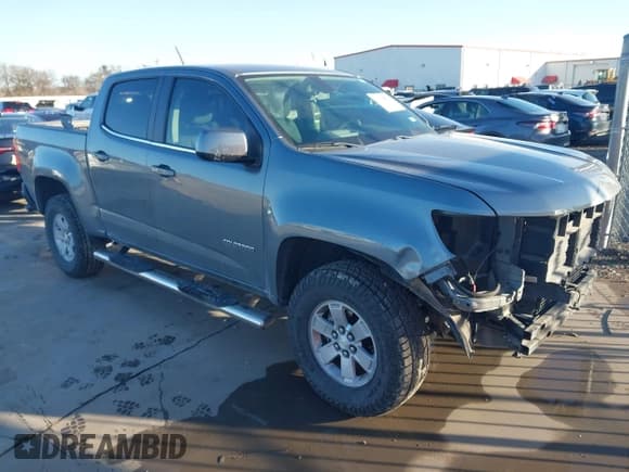 ✅ 2018 Chevrolet Colorado 2WD Work Truck • VIN: 1GCGSBEA6J1237688 • Lot: 41478016. Listed on IAAI with 58,053 mi. Free auction sales archive from the USA and detailed vehicle history report at DreamBid. Image 1.