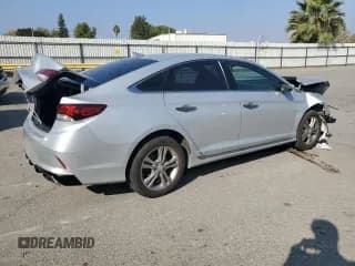 ✅ 2019 Hyundai Sonata Sport • VIN: 5NPE34AF6KH816224 • Lot: 87206035. Listed on Copart with 43,703 mi. Free auction sales archive from the USA and detailed vehicle history report at DreamBid. Image 3.