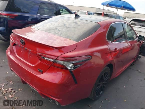 2022 Toyota Camry XSE with VIN 4T1K61BK2NU053869, listed as a IAAI auction lot 42729403 with 41,351 mi miles and . Bid and sale history available at DreamBid. Image 4.