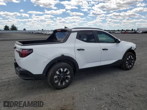 2025 Hyundai Santa Cruz SEL with VIN 5NTJBDDE7SH126553, listed as a Copart auction lot 67844125 with 9,342 mi miles and Salvage title. Bid and sale history available at DreamBid. Image 3.