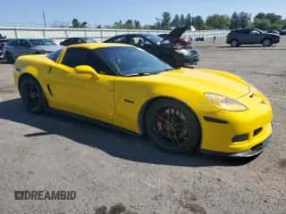 2007 Chevrolet Corvette Z06 z VIN 1G1YY26E375115529, wystawiony jako Copart lot #71068464 z przebiegiem 23 388 mil mil oraz Szkoda całkowita • Salvage title. Historia ofert i sprzedaży dostępna na DreamBid. Obrazek 4.