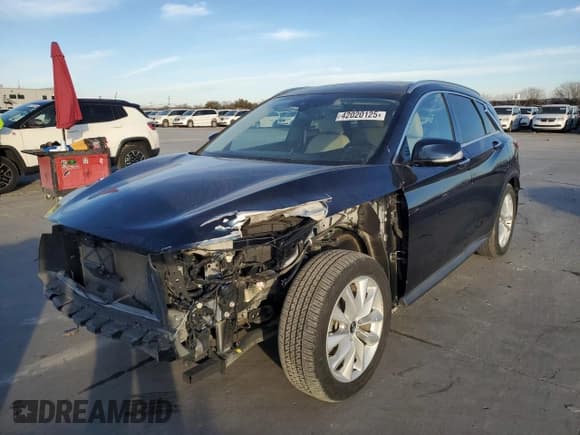 ✅ 2019 Infiniti QX50 Pure • VIN: 3PCAJ5M30KF111736 • Lot: 42020125. Wystawiony na Copart z przebiegiem 34 320 mil. Bezpłatny archiwum sprzedaży aukcyjnych z USA i szczegółowy raport historii pojazdu na DreamBid. Zdjęcie 1.