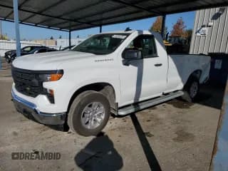✅ 2025 Chevrolet Silverado 1500 Work Truck • VIN: 3GCNAAED8SG385987 • Lot: 85583865. Listed on Copart with 1,107 mi. Free auction sales archive from the USA and detailed vehicle history report at DreamBid. Image 1.