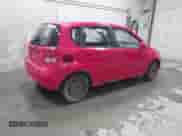 2008 Chevrolet Aveo LS with VIN KL1TD66648B015432, listed as a IAAI auction lot 42642250 with 122,627 mi miles and . Bid and sale history available at DreamBid. Image 4.