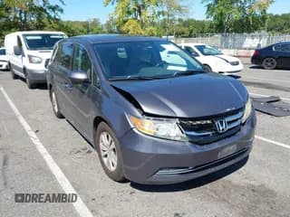 ✅ 2015 Honda Odyssey EX-L • VIN: 5FNRL5H62FB059971 • Lot: 43173534. Wystawiony na IAAI z przebiegiem 97 181 mil. Bezpłatny archiwum sprzedaży aukcyjnych z USA i szczegółowy raport historii pojazdu na DreamBid. Zdjęcie 1.