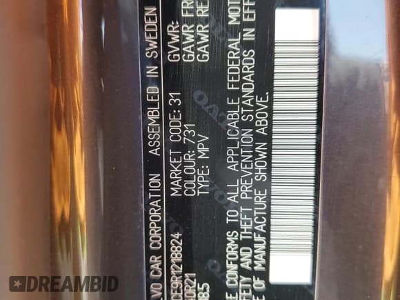 ✅ 2024 Volvo XC90 Plus Bright Theme • VIN: YV4H60CE9R1218824 • Лот: 64648595. Опубликован ранее на Copart с пробегом 31 048 миль. Бесплатный доступ к архиву аукционных продаж из США и подробный отчёт об истории автомобиля на DreamBid. Изображение 14.