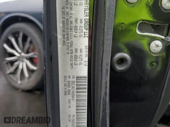 ✅ 2010 Dodge Challenger SE • VIN: 2B3CJ4DV1AH260414 • Lot: 91299465. Wystawiony na Copart z przebiegiem 176 005 mil. Bezpłatny archiwum sprzedaży aukcyjnych z USA i szczegółowy raport historii pojazdu na DreamBid. Zdjęcie 12.