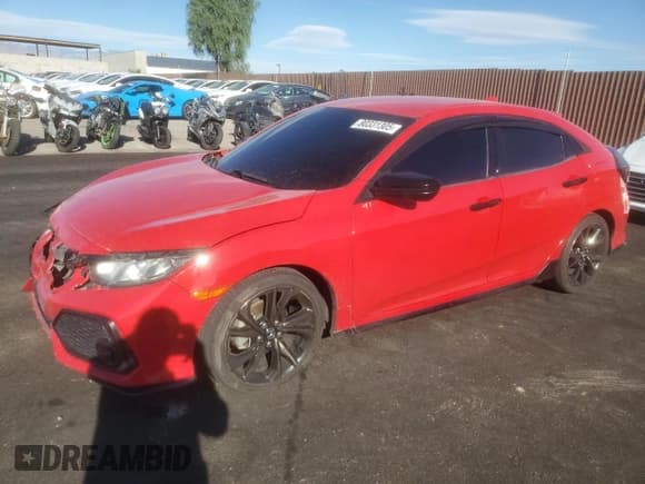 ✅ 2018 Honda Civic Sport • VIN: SHHFK7H4XJU239366 • Лот: 80331305. Опубликован ранее на Copart с пробегом 84 676 миль. Бесплатный доступ к архиву аукционных продаж из США и подробный отчёт об истории автомобиля на DreamBid. Изображение 1.