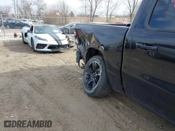 ✅ 2023 Ram 1500 Big Horn • VIN: 1C6RRFFG8PN671943 • Lot: 41679406. Listed on IAAI with 49,296 mi. Free auction sales archive from the USA and detailed vehicle history report at DreamBid. Image 19.