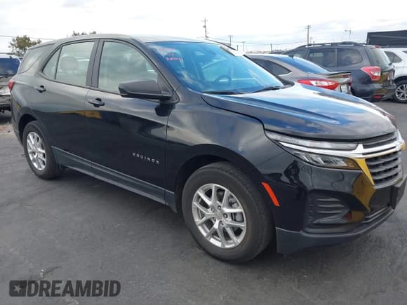 ✅ 2024 Chevrolet Equinox LS • VIN: 3GNAXHEGXRL178493 • Лот: 43623073. Опубликован ранее на IAAI с пробегом 13 021 миль. Бесплатный доступ к архиву аукционных продаж из США и подробный отчёт об истории автомобиля на DreamBid. Изображение 1.