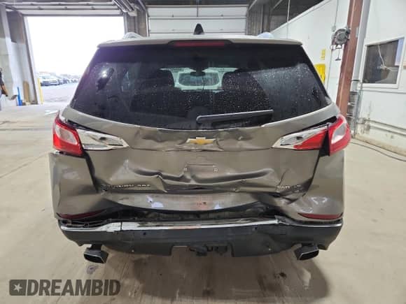 2019 Chevrolet Equinox LT with VIN 3GNAXVEX8KS570365, listed as a Copart auction lot 90946215 with 131,720 mi miles and Salvage title. Bid and sale history available at DreamBid. Image 6.