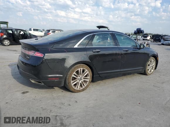 ✅ 2015 Lincoln MKZ • VIN: 3LN6L2JK8FR608723 • Lot: 71072085. Listed on Copart with 99,457 mi. Free auction sales archive from the USA and detailed vehicle history report at DreamBid. Image 3.
