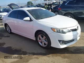 ✅ 2014 Toyota Camry SE • VIN: 4T1BF1FKXEU791669 • Lot: 43840878. Listed on IAAI with 112,742 mi. Free auction sales archive from the USA and detailed vehicle history report at DreamBid. Image 1.