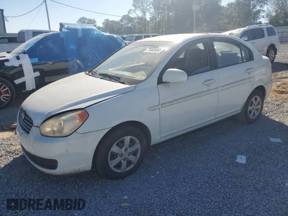 2008 Hyundai Accent GLS with VIN KMHCN46C78U248852, listed as a Copart auction lot 77483484 with 145,902 mi miles and Clean title. Bid and sale history available at DreamBid. Image 1.