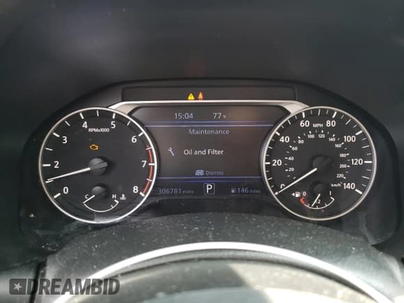 ✅ 2020 Nissan Altima SV • VIN: 1N4BL4DV1LC281375 • Lot: 59941965. Listed on Copart with 306,781 mi. Free auction sales archive from the USA and detailed vehicle history report at DreamBid. Image 9.