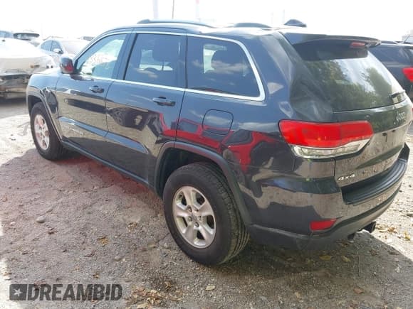 ✅ 2016 Jeep Grand Cherokee Laredo • VIN: 1C4RJFAG1GC443222 • Лот: 43361673. Опубликован ранее на IAAI с пробегом 117 058 миль. Бесплатный доступ к архиву аукционных продаж из США и подробный отчёт об истории автомобиля на DreamBid. Изображение 3.