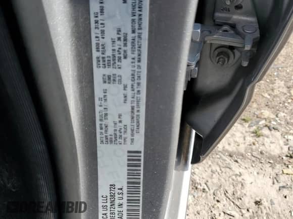 2022 Ram 1500 Big Horn z VIN 1C6RREBT2NN382728, wystawiony jako Copart lot #51370985 z przebiegiem 85 638 mil mil oraz Szkoda całkowita • Salvage title. Historia ofert i sprzedaży dostępna na DreamBid. Obrazek 13.