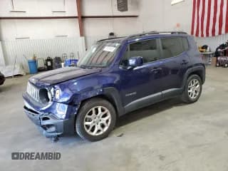 ✅ 2018 Jeep Renegade Latitude • VIN: ZACCJABB3JPJ26327 • Lot: 82475485. Listed on Copart with 41,160 mi. Free auction sales archive from the USA and detailed vehicle history report at DreamBid. Image 1.