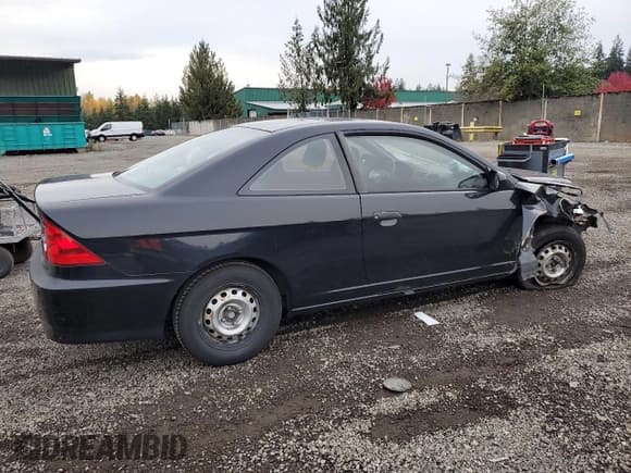 ✅ 2005 Honda Civic VP SSRS • VIN: 1HGEM22375L014711 • Lot: 92462925. Listed on Copart with 219,349 mi. Free auction sales archive from the USA and detailed vehicle history report at DreamBid. Image 3.