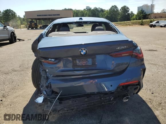 ✅ 2025 BMW 4 Series 430i • VIN: WBA43DA02SCT09580 • Lot: 61768505. Listed on Copart with 3,051 mi. Free auction sales archive from the USA and detailed vehicle history report at DreamBid. Image 6.