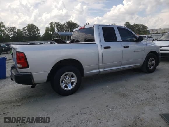 ✅ 2012 Ram 1500 ST • VIN: 1C6RD6FP2CS302098 • Lot: 65020725. Listed on Copart with 198,405 mi. Free auction sales archive from the USA and detailed vehicle history report at DreamBid. Image 3.
