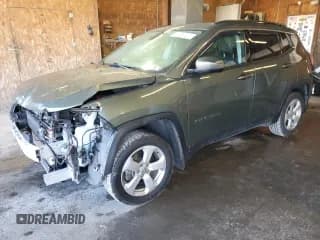 ✅ 2021 Jeep Compass Latitude • VIN: 3C4NJDBB4MT530098 • Lot: 87050205. Listed on Copart with 81,828 mi. Free auction sales archive from the USA and detailed vehicle history report at DreamBid. Image 1.