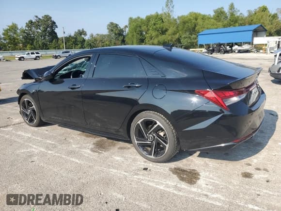 ✅ 2023 Hyundai Elantra N Line • VIN: KMHLR4AFXPU540547 • Lot: 71373055. Listed on Copart with 43,044 mi. Free auction sales archive from the USA and detailed vehicle history report at DreamBid. Image 2.