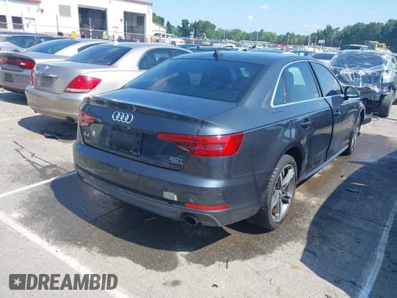 ✅ 2017 Audi A4 Premium Plus • VIN: WAUENAF42HN033052 • Lot: 42984396. Listed on IAAI with 192,632 mi. Free auction sales archive from the USA and detailed vehicle history report at DreamBid. Image 4.