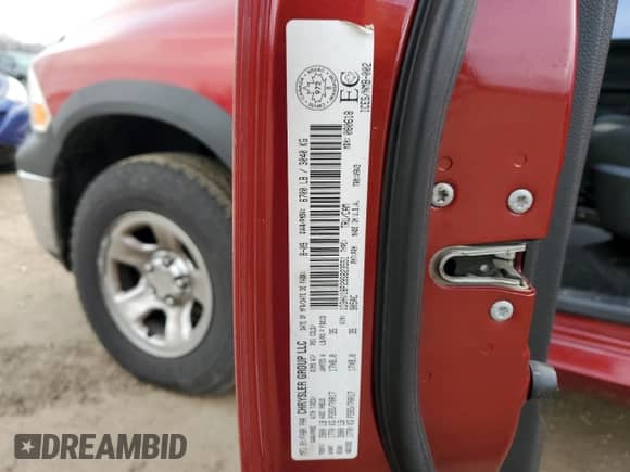 2009 Dodge 1500 SLT с VIN 1D3HV18P29S823551, выставлен на аукционе Copart как лот 82967554 с пробегом 203 933 миль миль и Списание • Salvage title. История ставок и продаж доступна на DreamBid. Изображение 12.