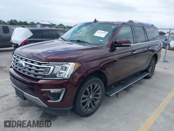 ✅ 2021 Ford Expedition Max Limited • VIN: 1FMJK1KT8MEA09853 • Lot: 42179670. Listed on IAAI with 85,968 mi. Free auction sales archive from the USA and detailed vehicle history report at DreamBid. Image 2.