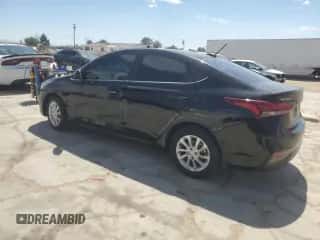 2022 Hyundai Accent SEL z VIN 3KPC24A60NE154191, wystawiony jako Copart lot #54606764 z przebiegiem 28 105 mil mil oraz Szkoda całkowita • Salvage title. Historia ofert i sprzedaży dostępna na DreamBid. Obrazek 2.