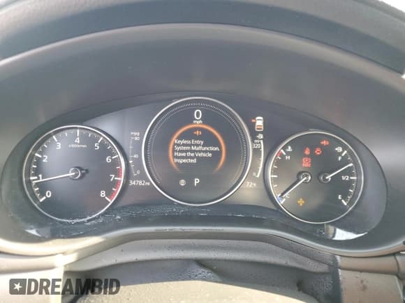 ✅ 2021 Mazda 3 Select • VIN: JM1BPBKL2M1348843 • Lot: 72052025. Listed on Copart with 34,782 mi. Free auction sales archive from the USA and detailed vehicle history report at DreamBid. Image 9.