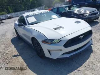 ✅ 2021 Ford Mustang EcoBoost • VIN: 1FA6P8TH2M5151703 • Lot: 42798620. Listed on IAAI with 36,686 mi. Free auction sales archive from the USA and detailed vehicle history report at DreamBid. Image 1.