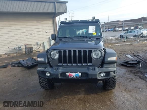 ✅ 2021 Jeep Wrangler Unlimited Sport S • VIN: 1C4HJXDN7MW744860 • Lot: 41722562. Listed on IAAI with Not provided. Free auction sales archive from the USA and detailed vehicle history report at DreamBid. Image 12.