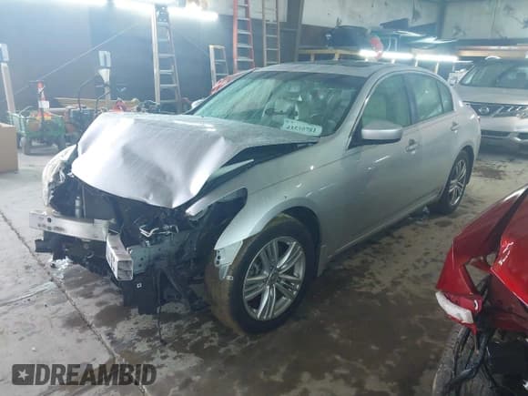 ✅ 2012 Infiniti G25 Journey • VIN: JN1DV6APXCM811483 • Lot: 43539781. Listed on IAAI with 133,759 mi. Free auction sales archive from the USA and detailed vehicle history report at DreamBid. Image 2.