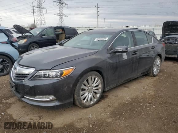 ✅ 2015 Acura RLX Technology • VIN: JH4KC1F52FC000239 • Lot: 53490885. Listed on Copart with 34,540 mi. Free auction sales archive from the USA and detailed vehicle history report at DreamBid. Image 1.
